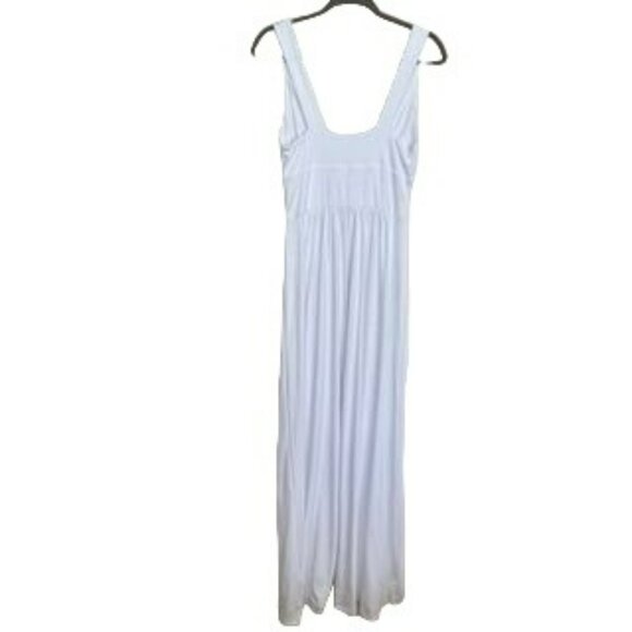 ShopBop Susana Monaco White Maxi Dress With Knot Detail Size Large NWT - Picture 7 of 8